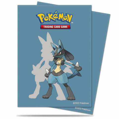Lucario Sleeves for Pokemon 65ct - Blogs Hobby Shop