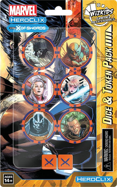 Marvel HeroClix: X-Men X of Swords Dice and Token Pack - Blogs Hobby Shop