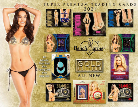 2021 Benchwarmer Gold Edition Premium Trading Cards - Blogs Hobby Shop