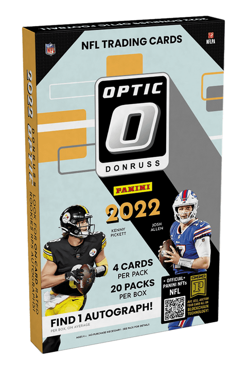 2022 Donruss Optic Football Hobby Box - Blogs Hobby Shop