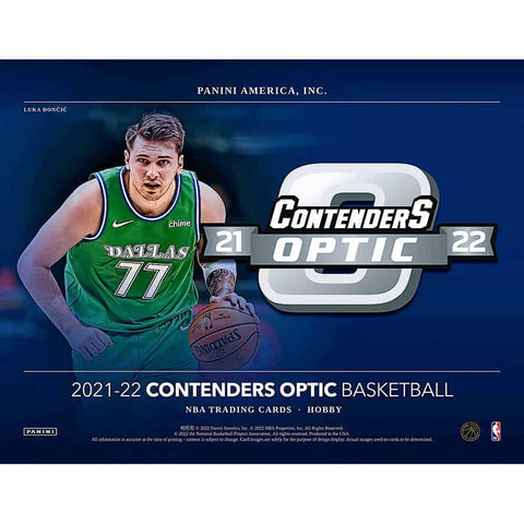21-22 Panini Contenders Optic Basketball Hobby Box - Blogs Hobby Shop