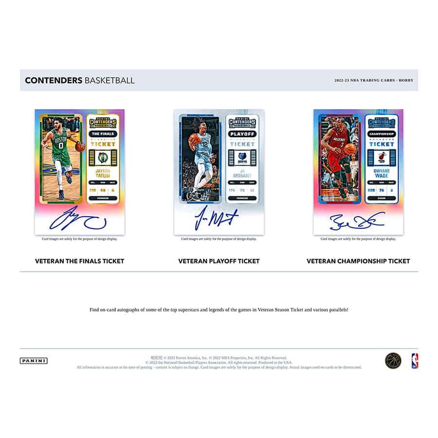 22-23 Panini Contenders Basketball Hobby Box – Blogs Hobby Shop