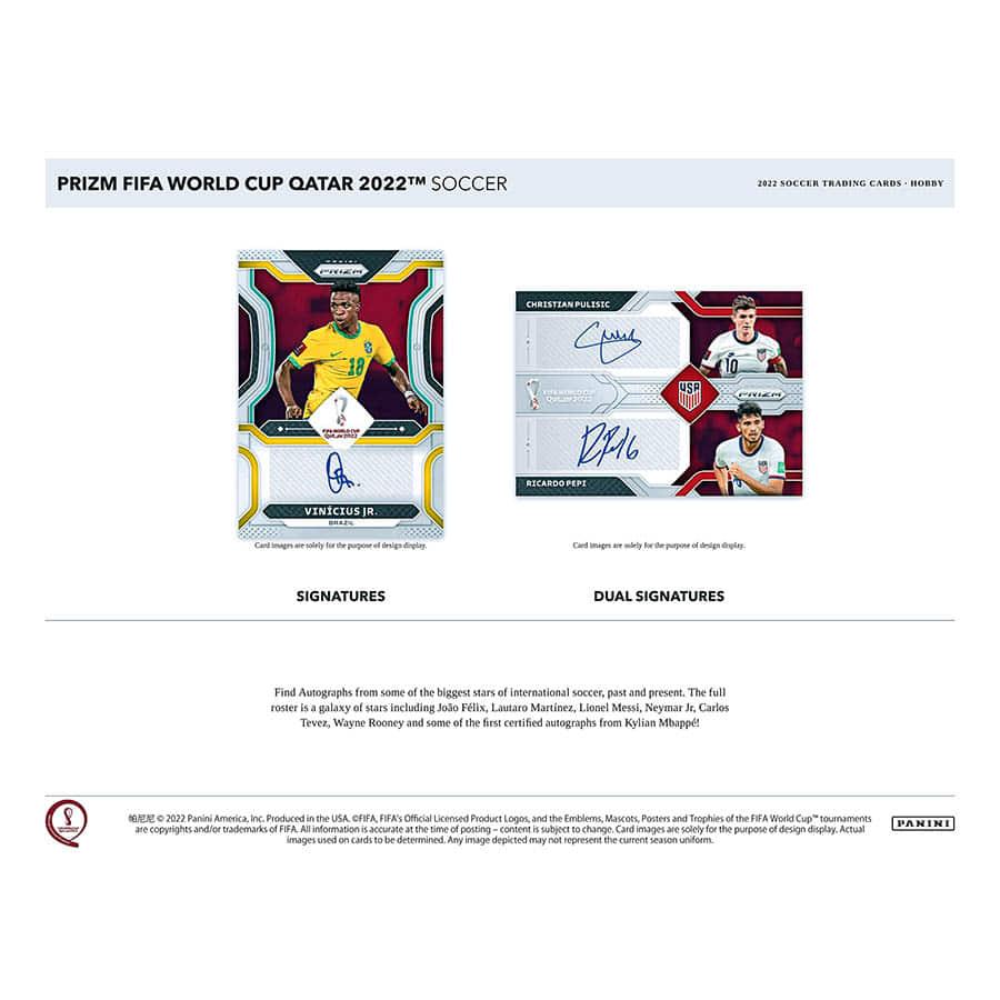 2022 Panini National Treasures FIFA Road to World Cup Soccer Hobby Box