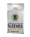 Beckett Shield: Collectible Card Sleeves 100 CT - Blogs Hobby Shop