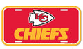 Kansas City Chiefs License Plate - Blogs Hobby Shop