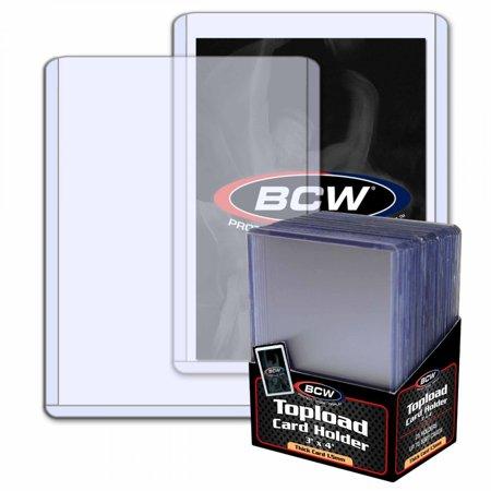 Bcw Thick Card Topload Holder - 59 Pt. - Blogs Hobby Shop