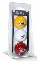 Kansas City Chiefs 3 Pack of Golf Balls - Blogs Hobby Shop