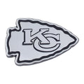 Kansas City Chiefs Auto Emblem Premium Metal Chrome - Blogs Hobby Shop