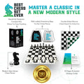 Best Chess Set Ever with 3X Triple Weighted Modern Pieces and Exclusive Strategy Guide - Blogs Hobby Shop