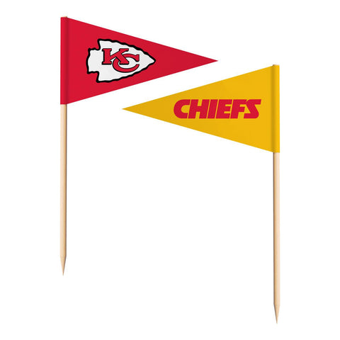 Kansas City Chiefs Toothpick Flags - Blogs Hobby Shop