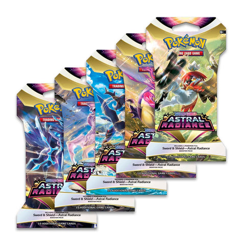 Pokémon TCG: Sword & Shield-Astral Radiance Sleeved Booster Pack (10 Cards) - Blogs Hobby Shop