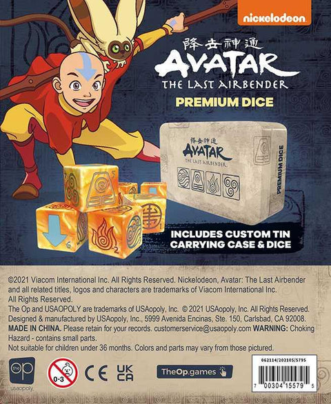 Avatar The Last Airbender Premium Dice Set - Blogs Hobby Shop