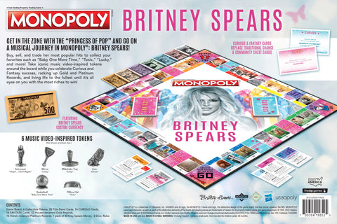 Monopoly: Britney Spears - Blogs Hobby Shop