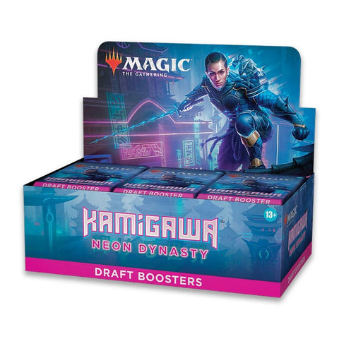 Magic: The Gathering - Kamigawa: Neon Dynasty Draft Booster Box - Blogs Hobby Shop