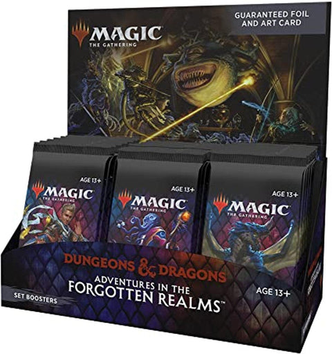 Magic Adventures in the Forgotten Realms Set Booster Box 30 Set Packs - Blogs Hobby Shop