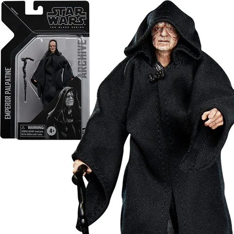 Star Wars The Black Series Archive Emperor Palpatine 6-Inch Action Figure - Blogs Hobby Shop