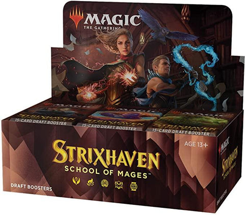 Magic The Gathering Strixhaven School of Mages Draft Booster Box | 36 Packs - Blogs Hobby Shop