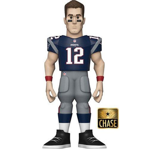 NFL Buccaneers Tom Brady (Home Uniform) 5-Inch Vinyl Gold Figure - Blogs Hobby Shop