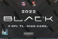 2022 Panini Black Football Hobby Box - Blogs Hobby Shop