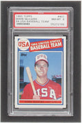 Mark McGwire 1985 Topps #401 OLY RC - PSA 8 - Blogs Hobby Shop