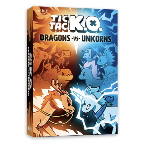 Tic Tac KO - Dragons Vs. Unicorns Game - Blogs Hobby Shop