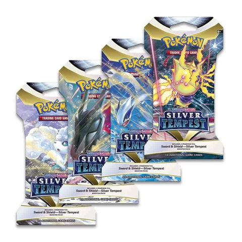POKEMON TCG: SWORD AND SHIELD SILVER TEMPEST SLEEVED BOOSTER PACK - Blogs Hobby Shop