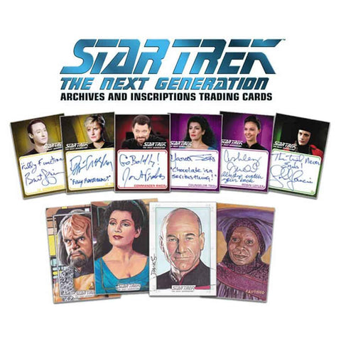 Star Trek The Next Generation Archives & Inscriptions Box - Blogs Hobby Shop
