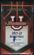 2021-22 Bowman University Basketball Hobby Box - Blogs Hobby Shop
